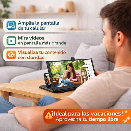Amplificador Pantalla HD para Teléfono